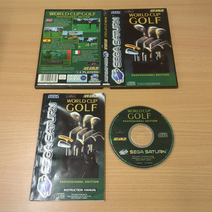 World Cup Golf Sega Saturn game