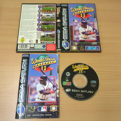 World Series Baseball II Sega Saturn game