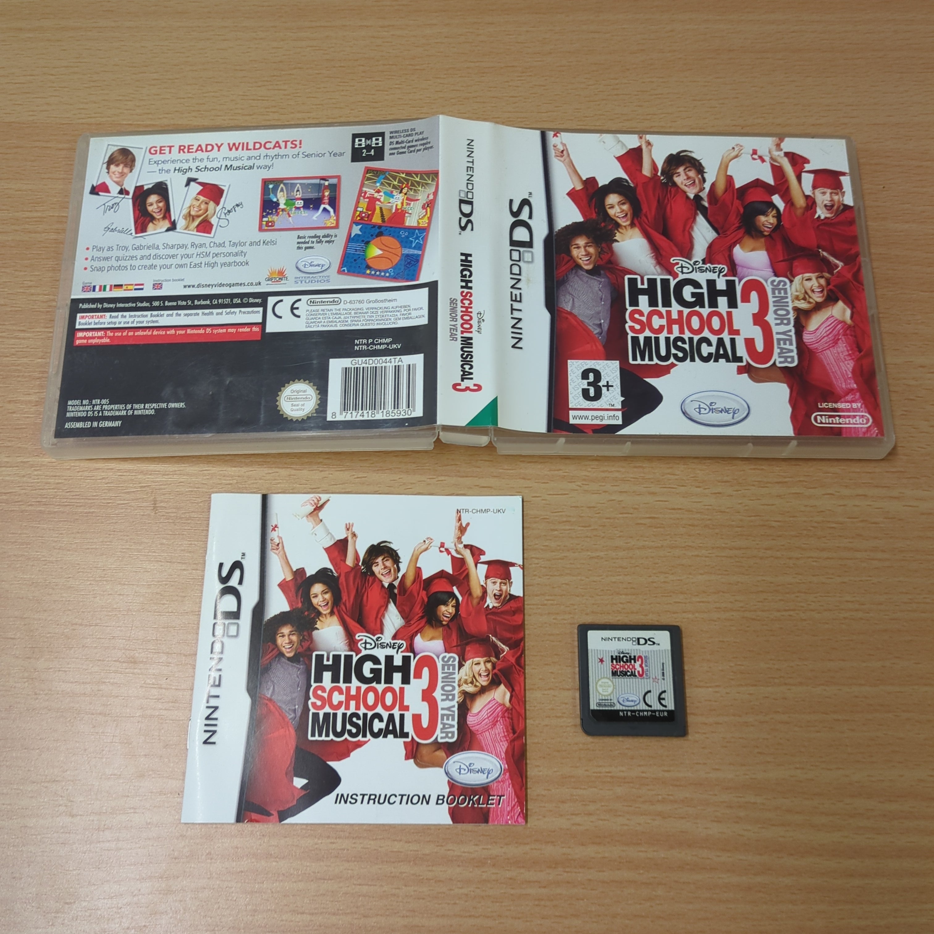 Disney High School Musical 3 Senior Year Nintendo DS game