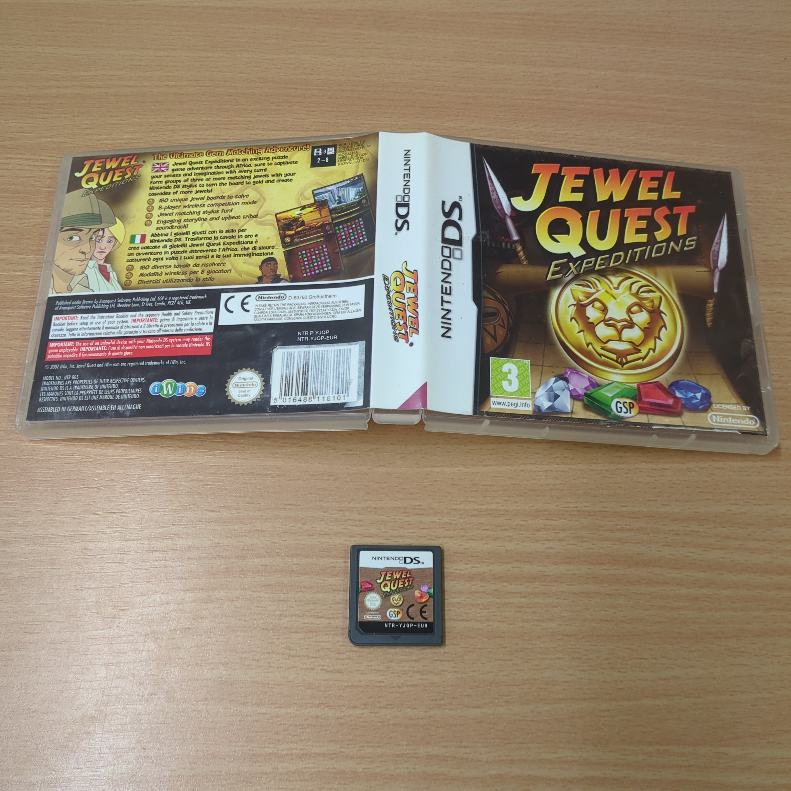 Jewel Quest Expeditions Nintendo DS game