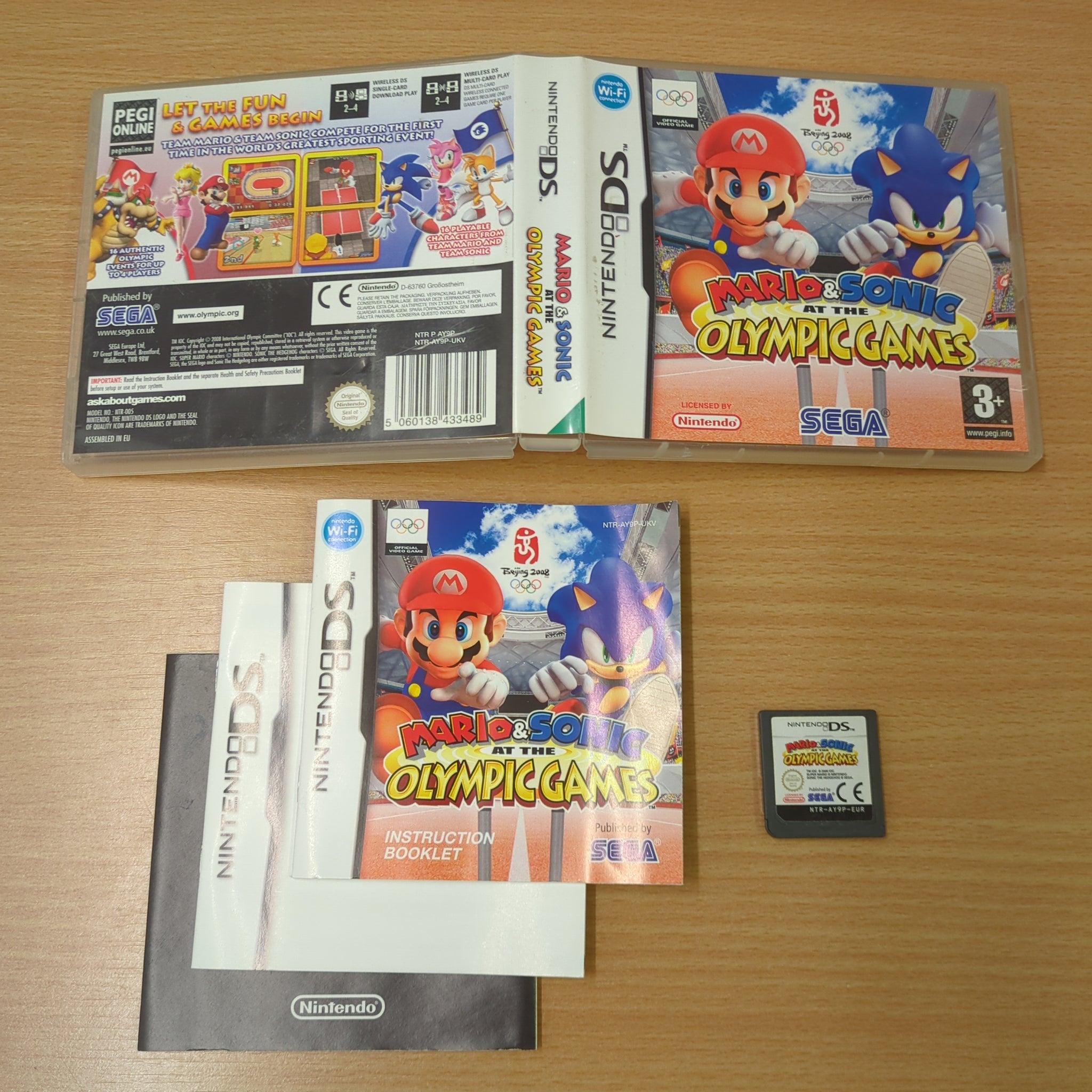 Mario and sonic at the olympic games games top
