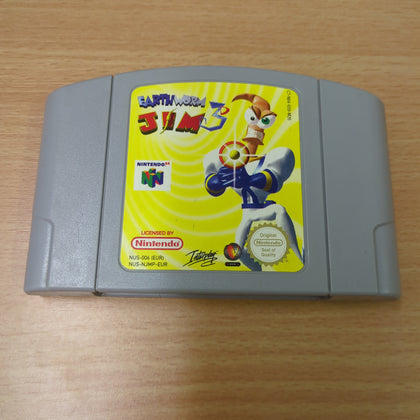 Earthworm Jim 3D Nintendo N64 game