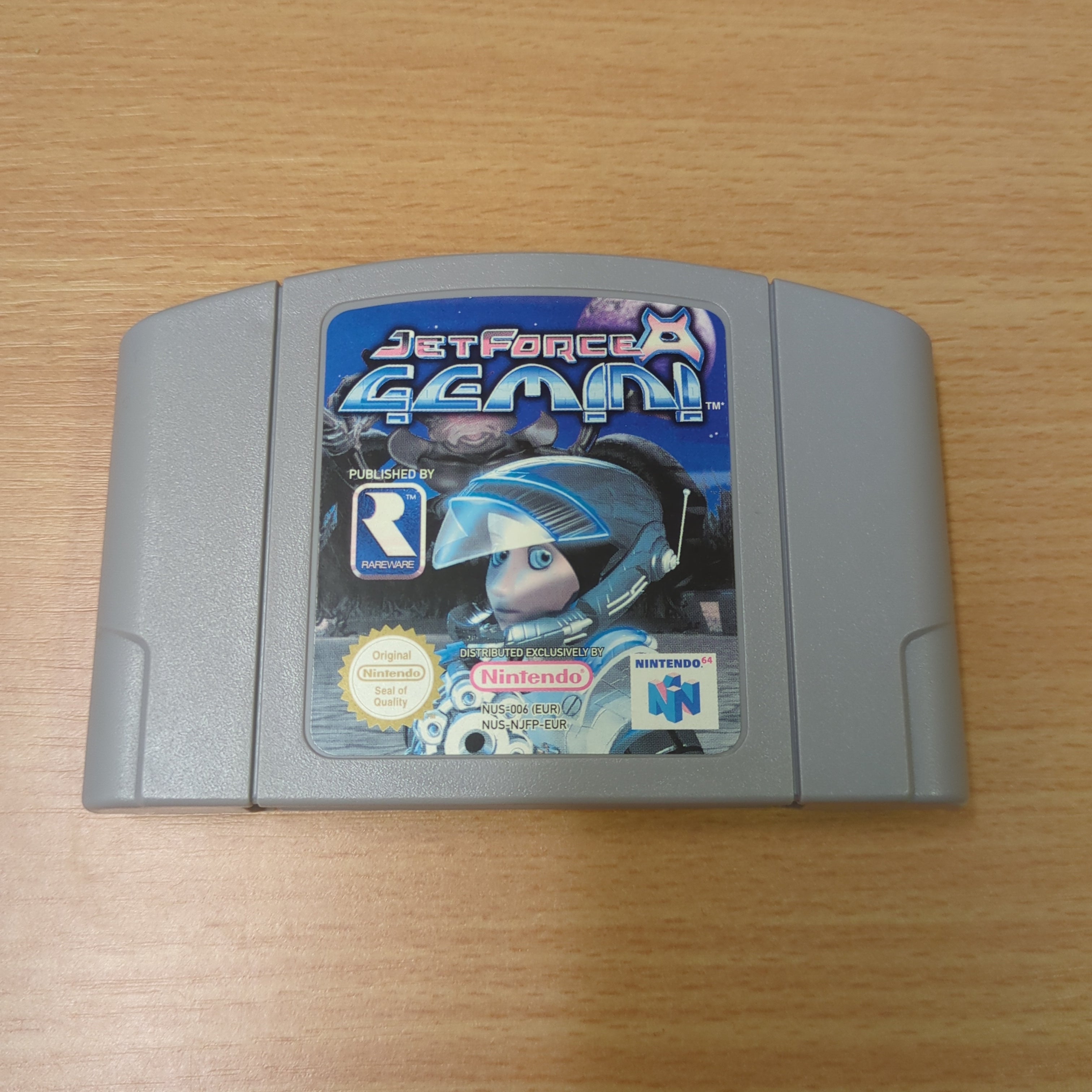 JetForce Gemini Nintendo N64 game Cart Only