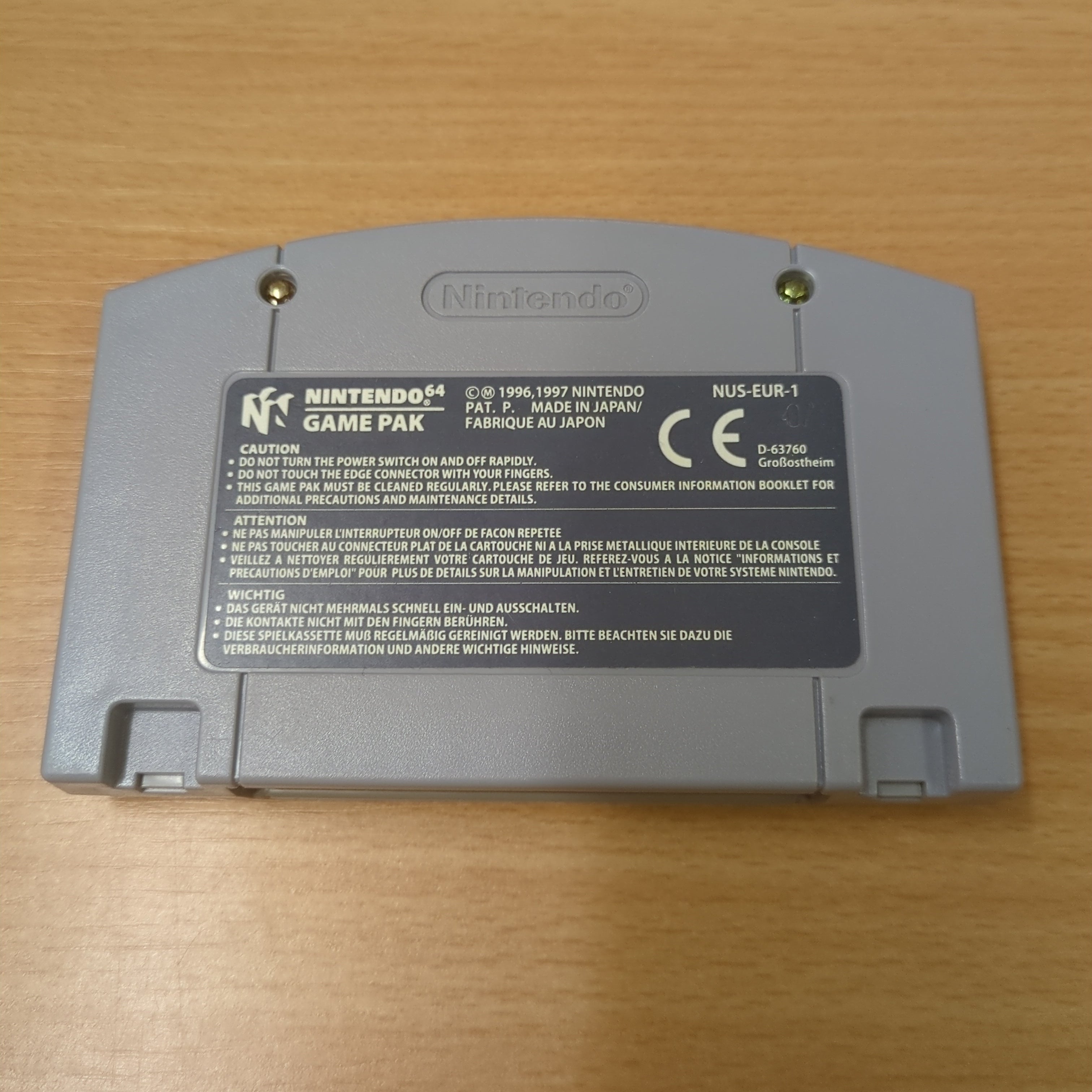 Mario Tennis Nintendo N64 game Cart Only
