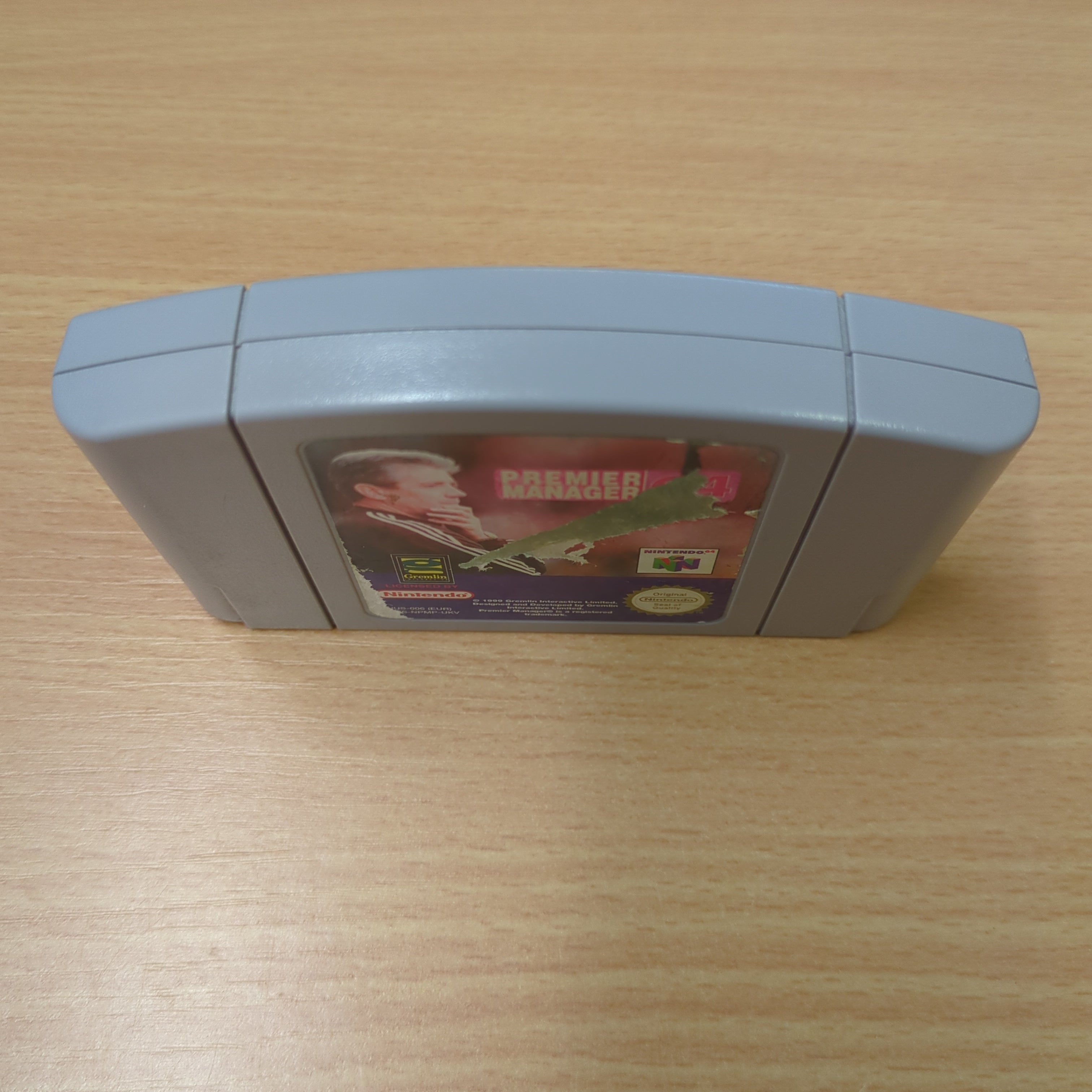 Premier Manager 64 Nintendo N64 game Cart Only