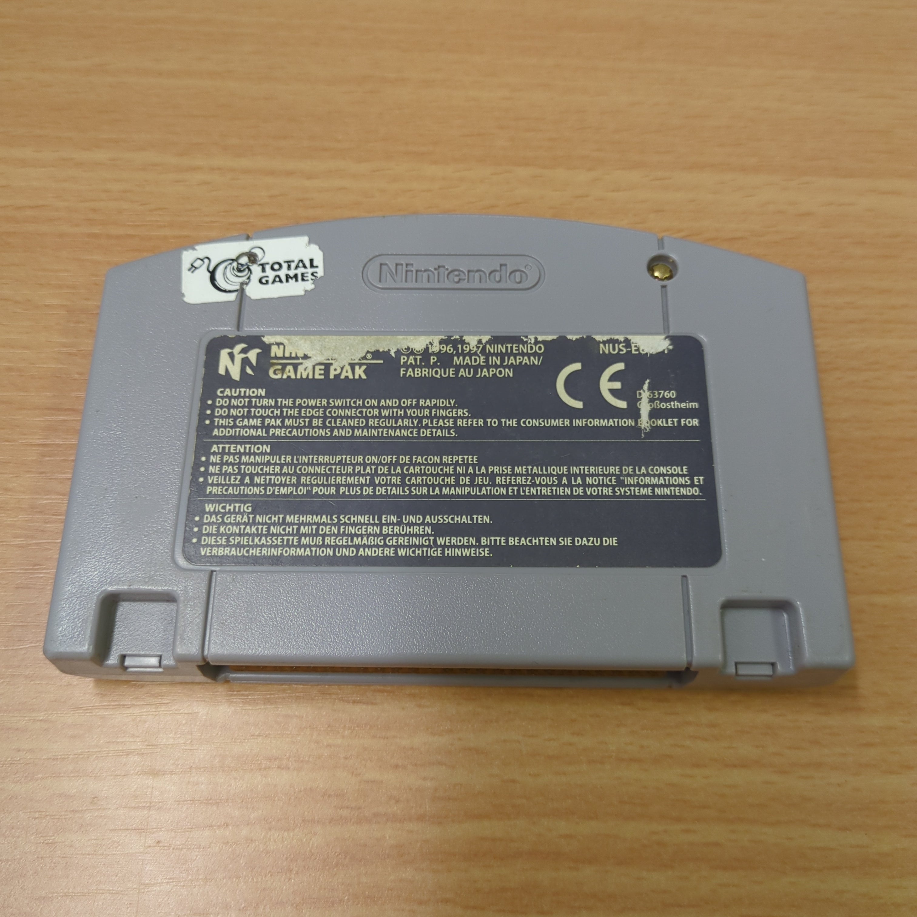 Premier Manager 64 Nintendo N64 game Cart Only
