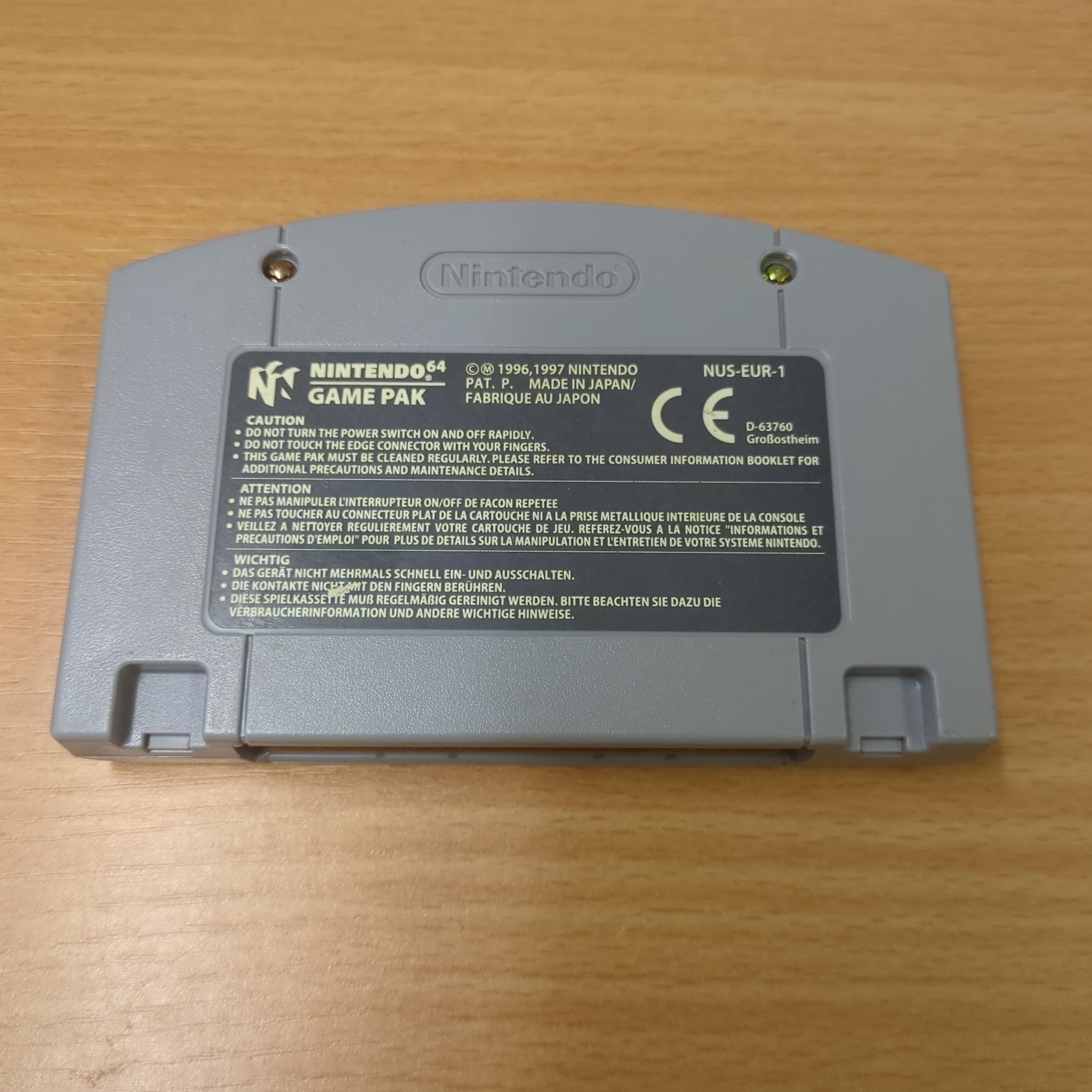 Road Rash 64 Nintendo N64 game Cart Only