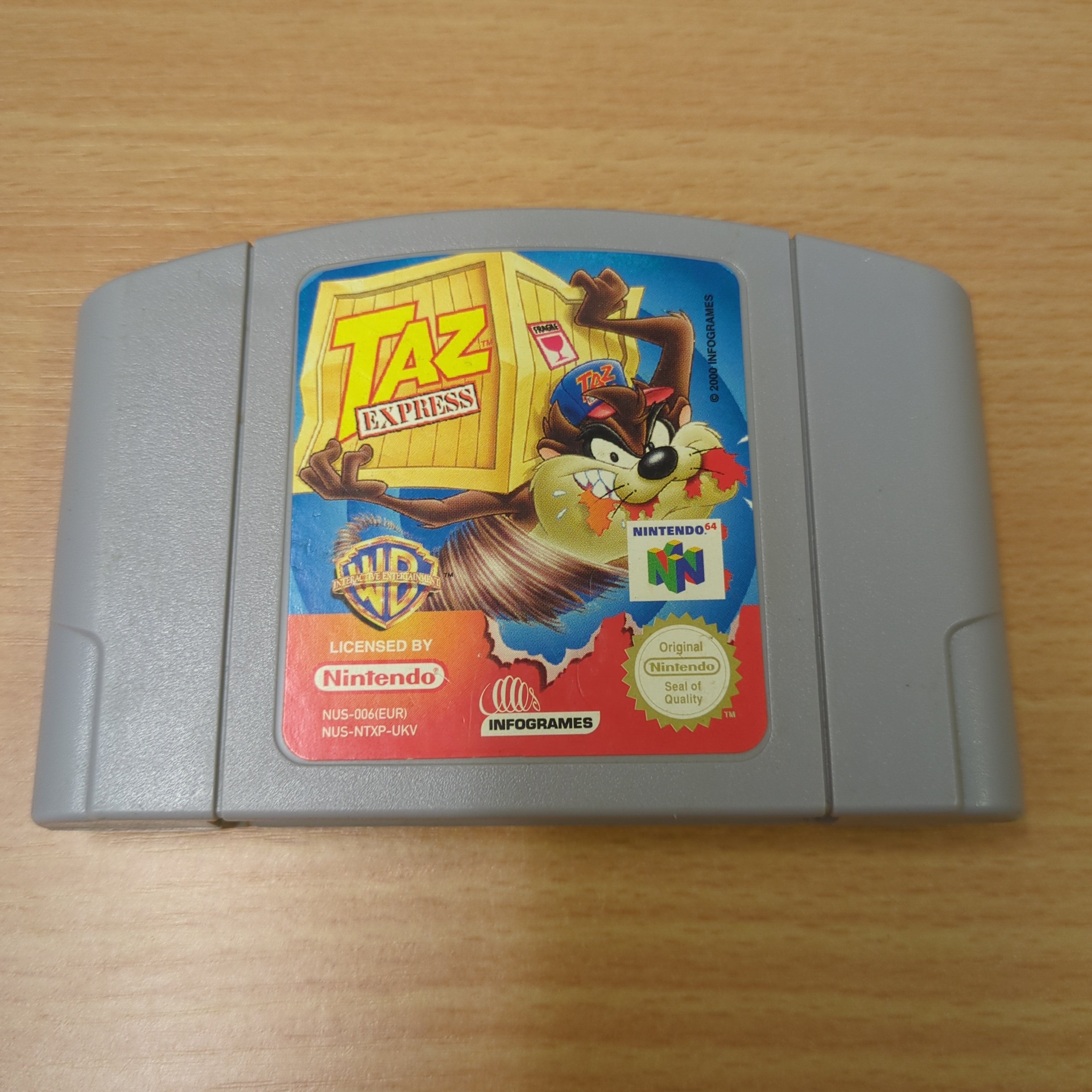 Taz Express Nintendo N64 game Cart Only
