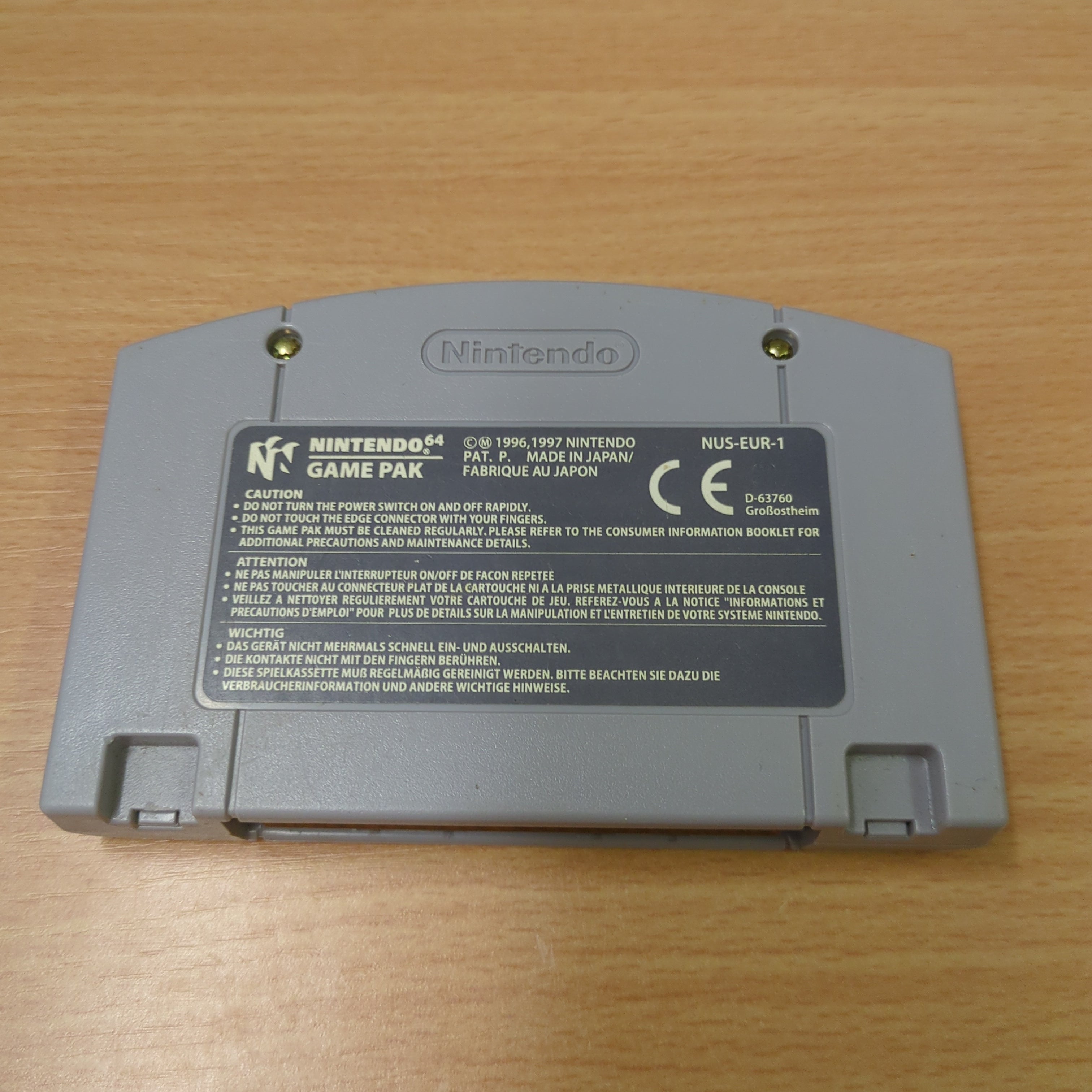 Tonic Trouble Nintendo N64 game Cart Only
