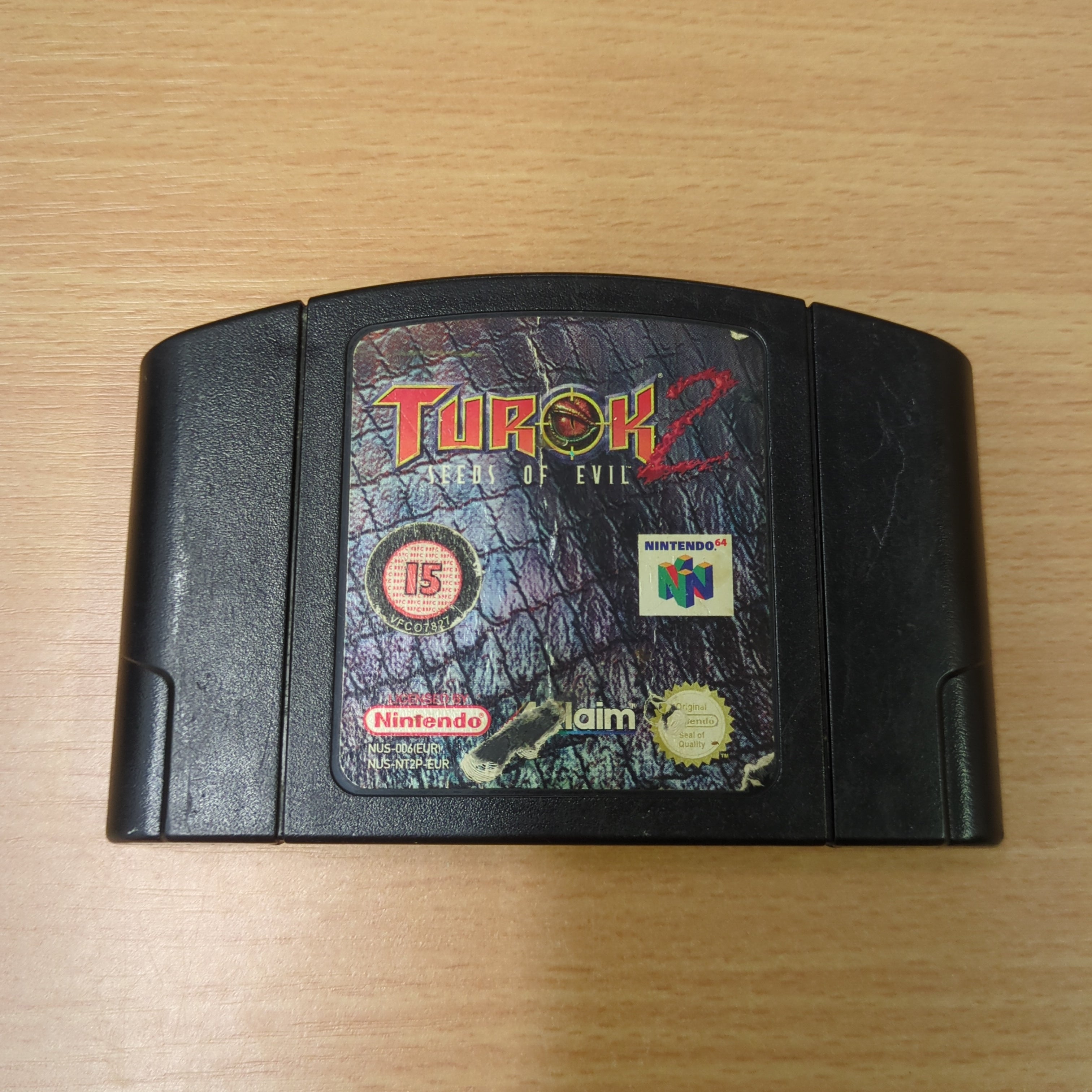 Turok 2: Seeds of Evil Nintendo N64 game Cart Only
