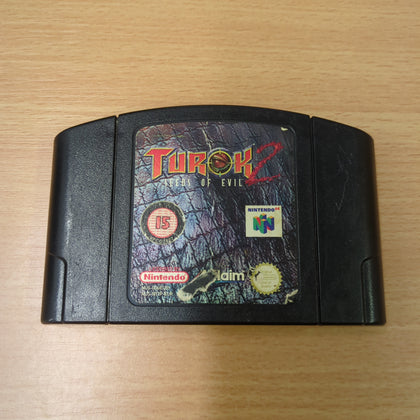 Turok 2: Seeds of Evil Nintendo N64 game Cart Only