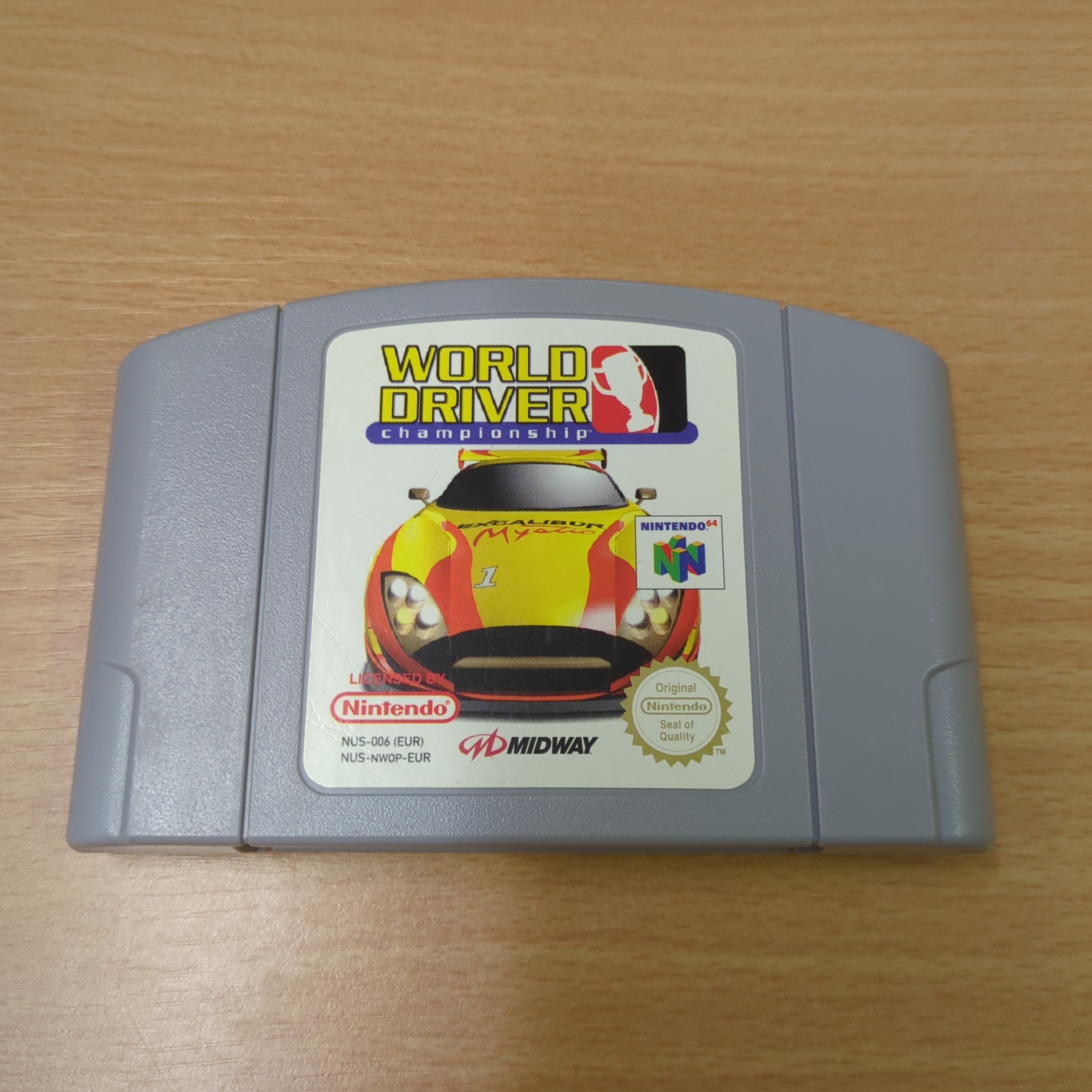 World Driver Championship Nintendo N64 game Cart Only