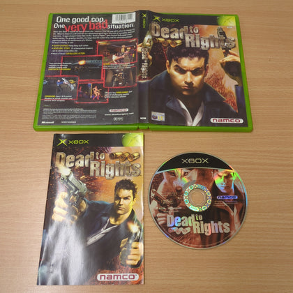 Dead to Rights original Xbox game
