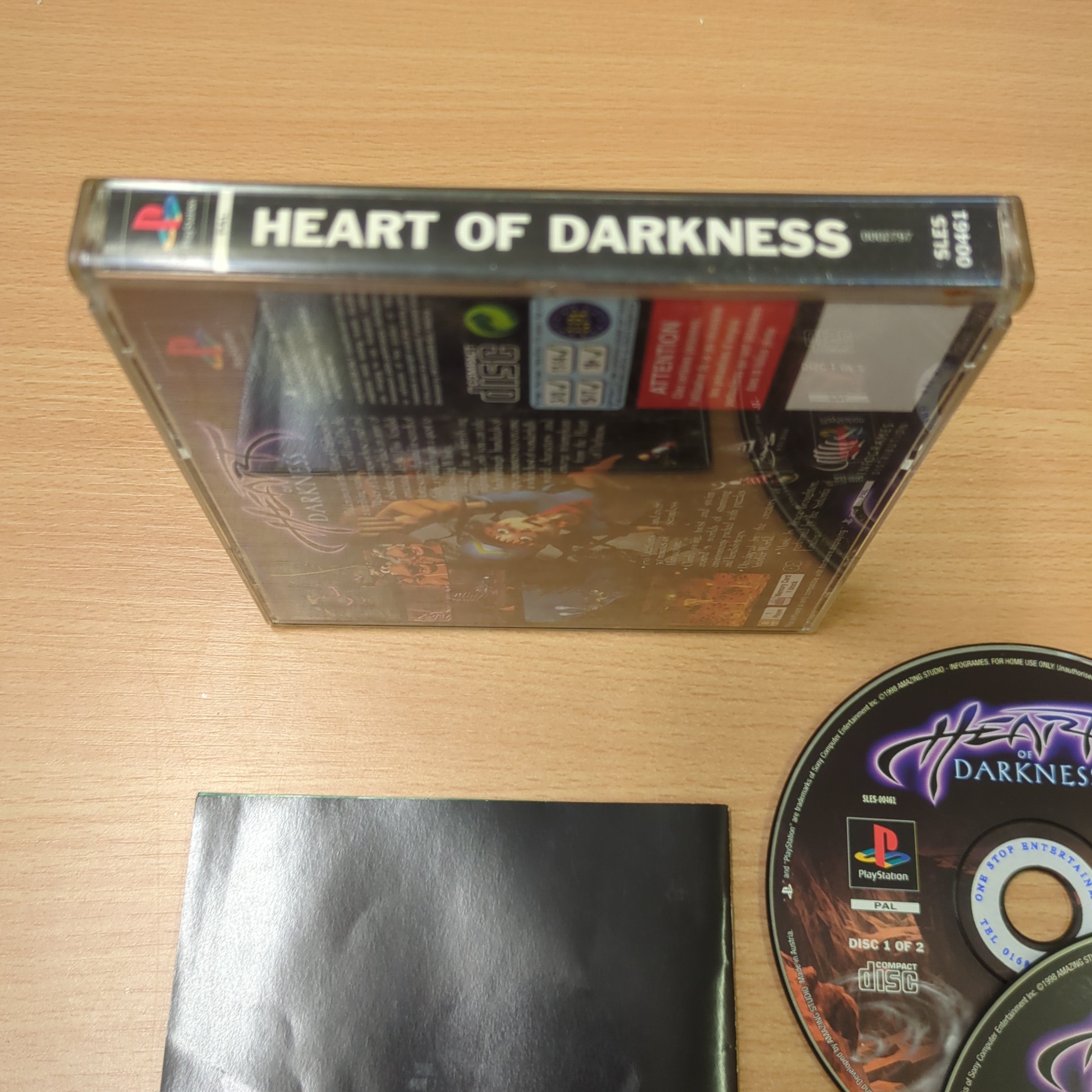 Heart of Darkness Sony PS1 game