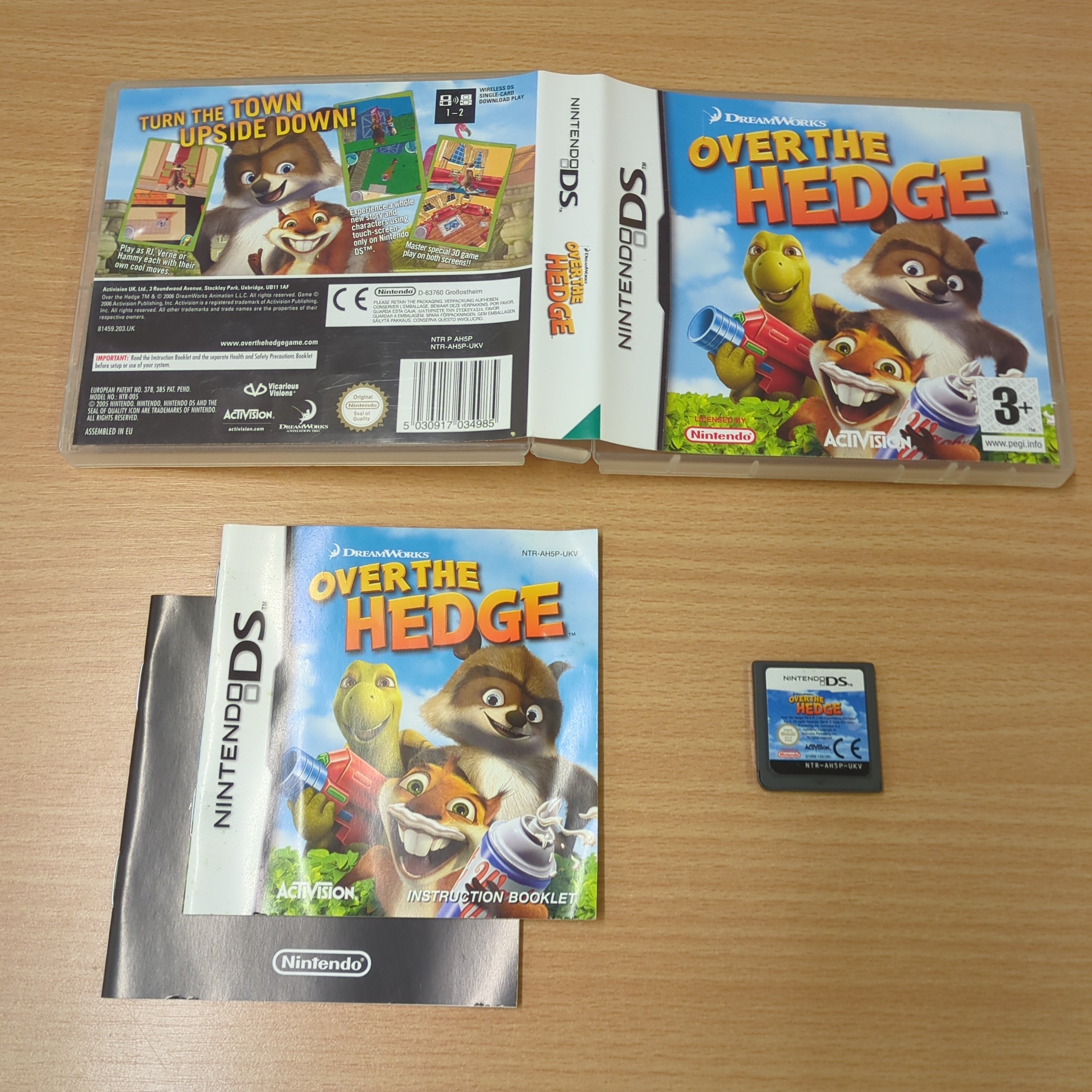 Over The Hedge Nintendo DS game