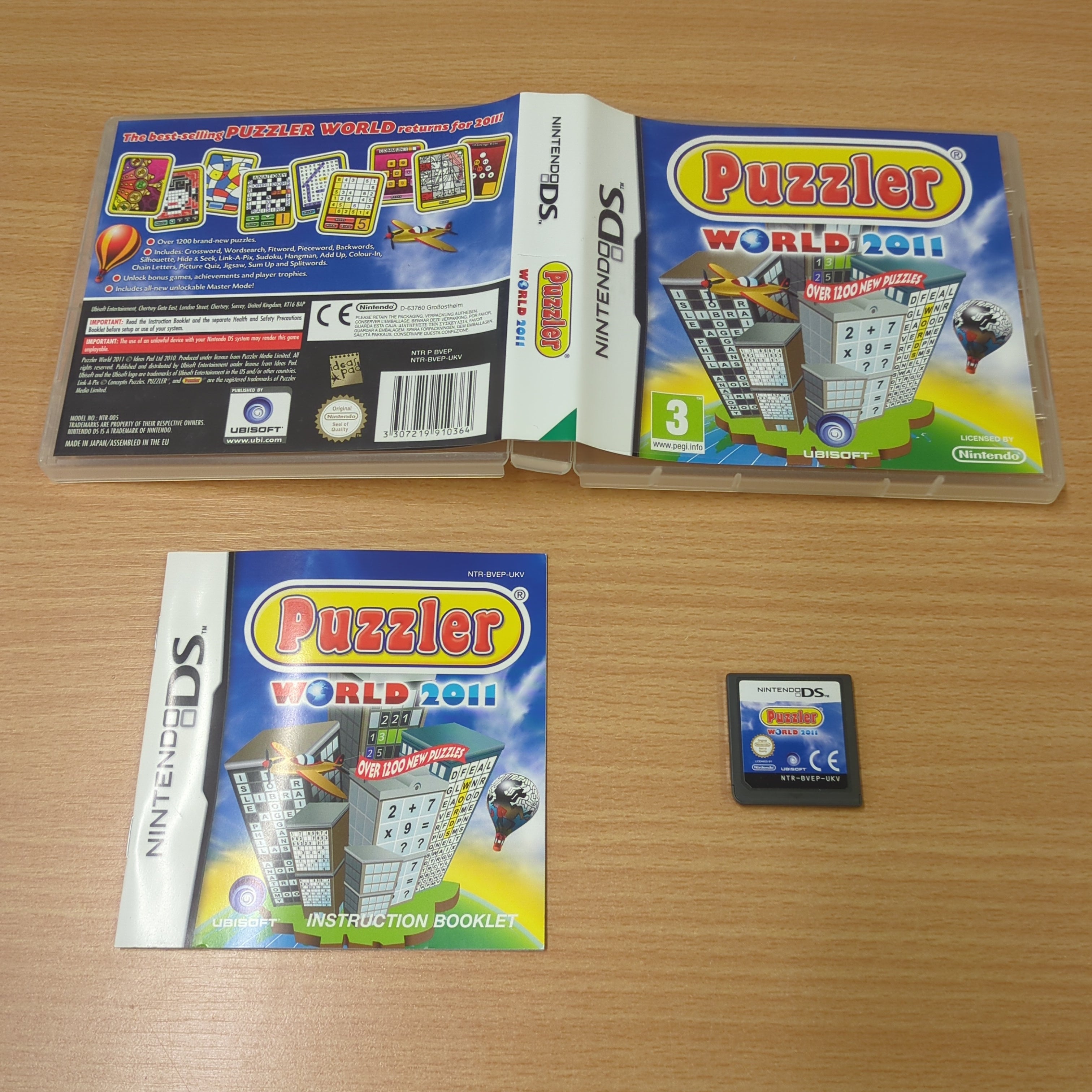 Puzzler World 2011 Nintendo DS game