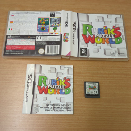 Rubik's Puzzle World Nintendo DS game