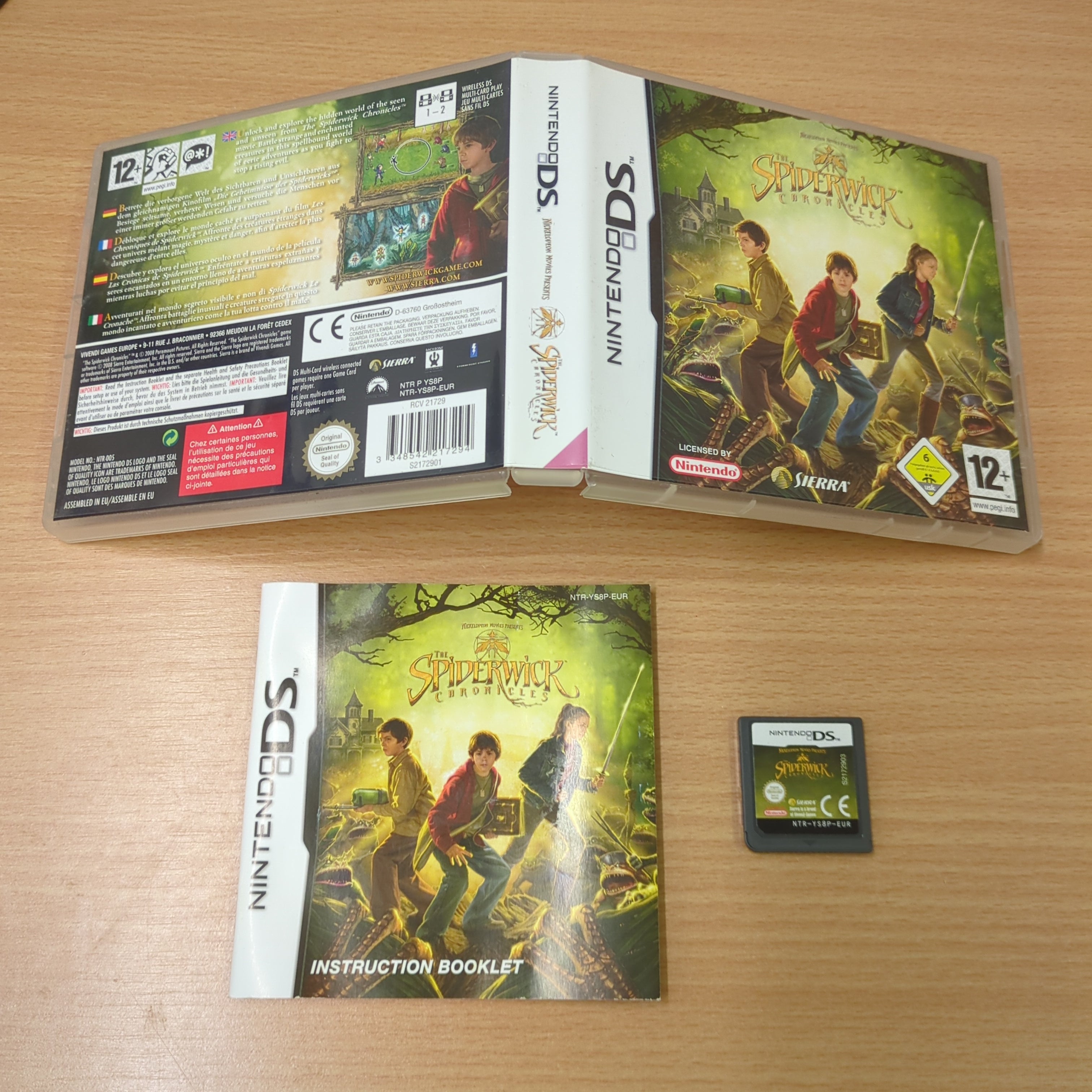 The Spiderwick Chronicles Nintendo DS game
