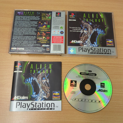 Alien Trilogy Platinum Sony PS1 game