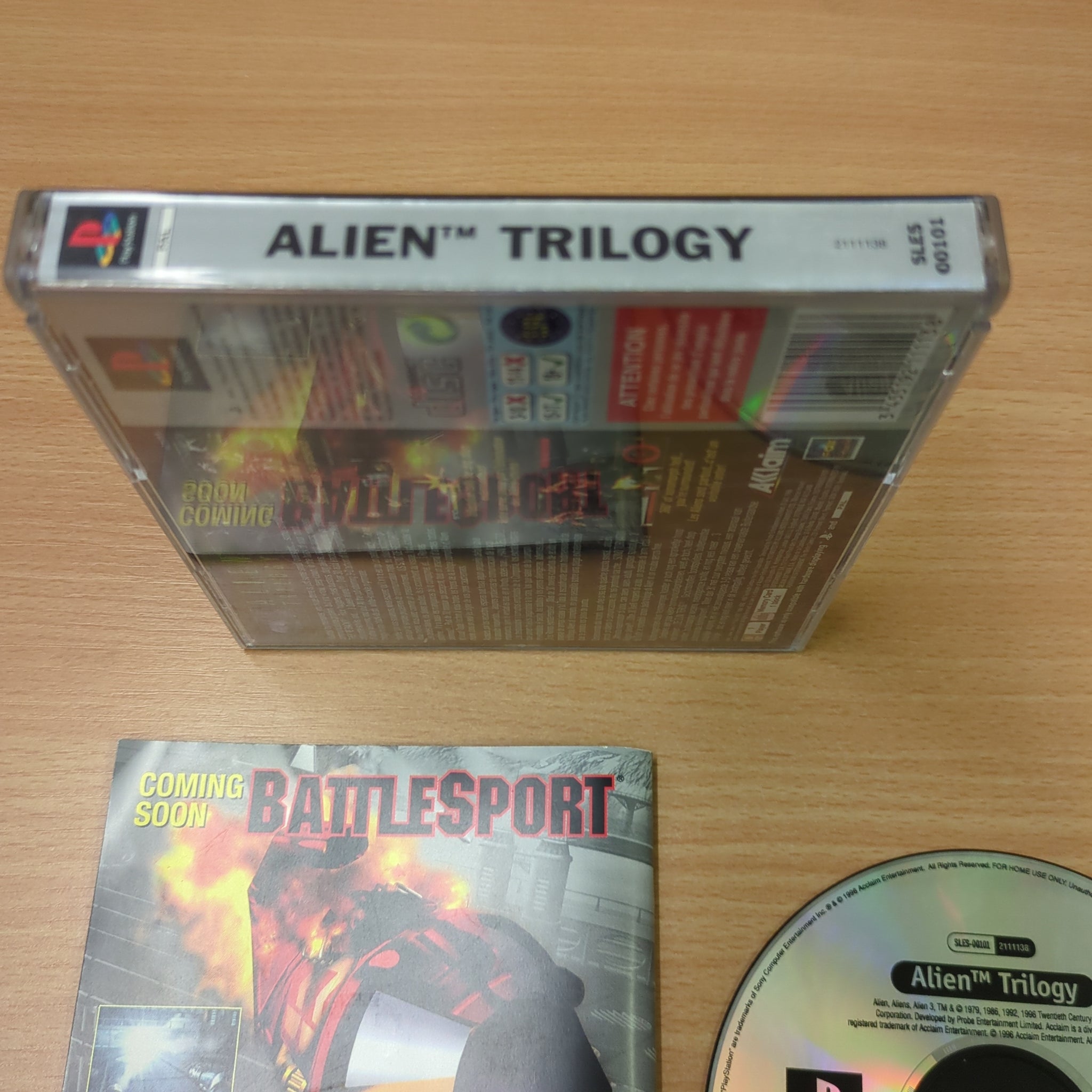 Alien Trilogy Platinum Sony PS1 game – retro game store uk - 8BitBeyond.com