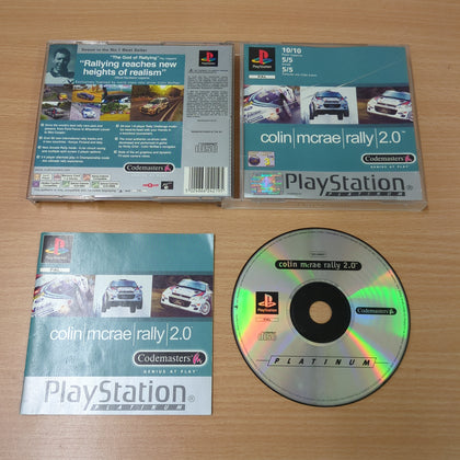 Colin McRae Rally 2.0 Platinum Sony PS1 game