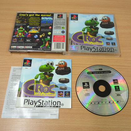 Croc: Legend of the Gobbos Platinum Sony PS1 game