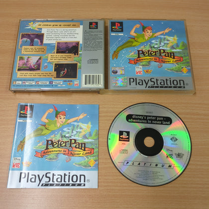 Disney's Peter Pan: Adventures in Neverland Platinum Sony PS1 game