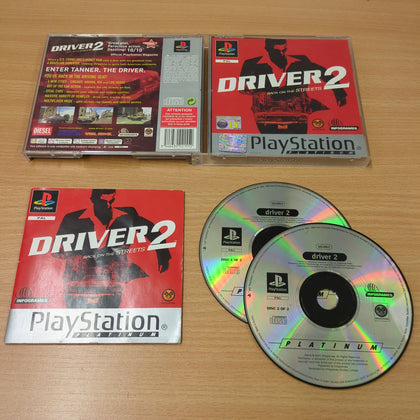 Driver 2: Back On The Streets Platinum Sony PS1 game