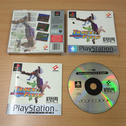 International Track & Field Platinum Sony PS1 game