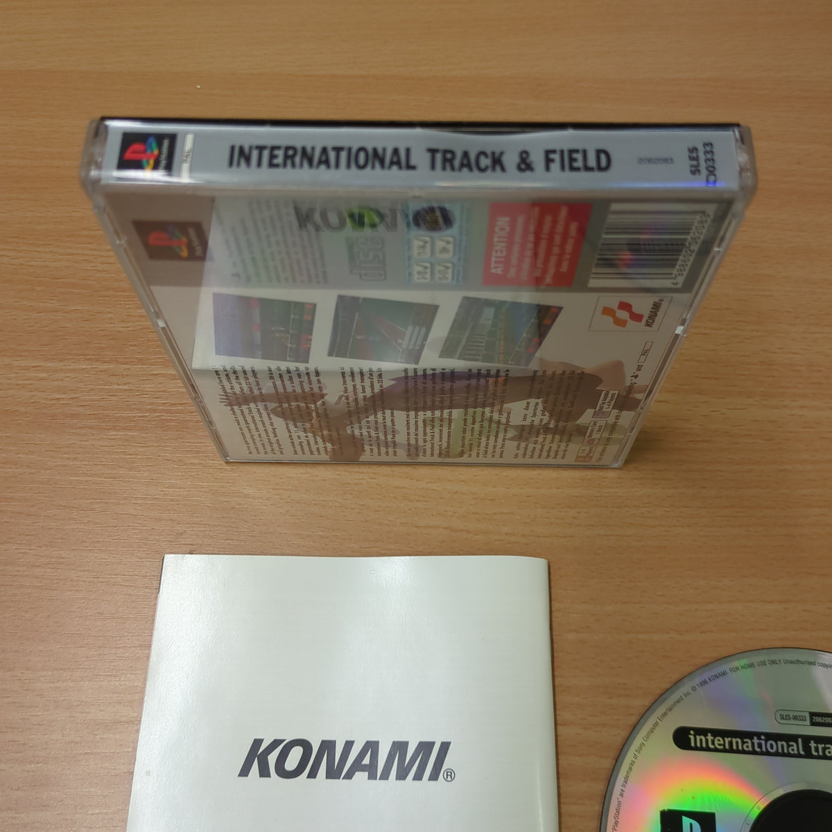 International Track and Field - Jeu PS1 International Track and Field - Jeu PS1