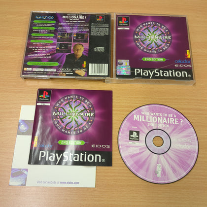 Who Wants to Be A Millionaire: 2nd Edition Sony PS1 game