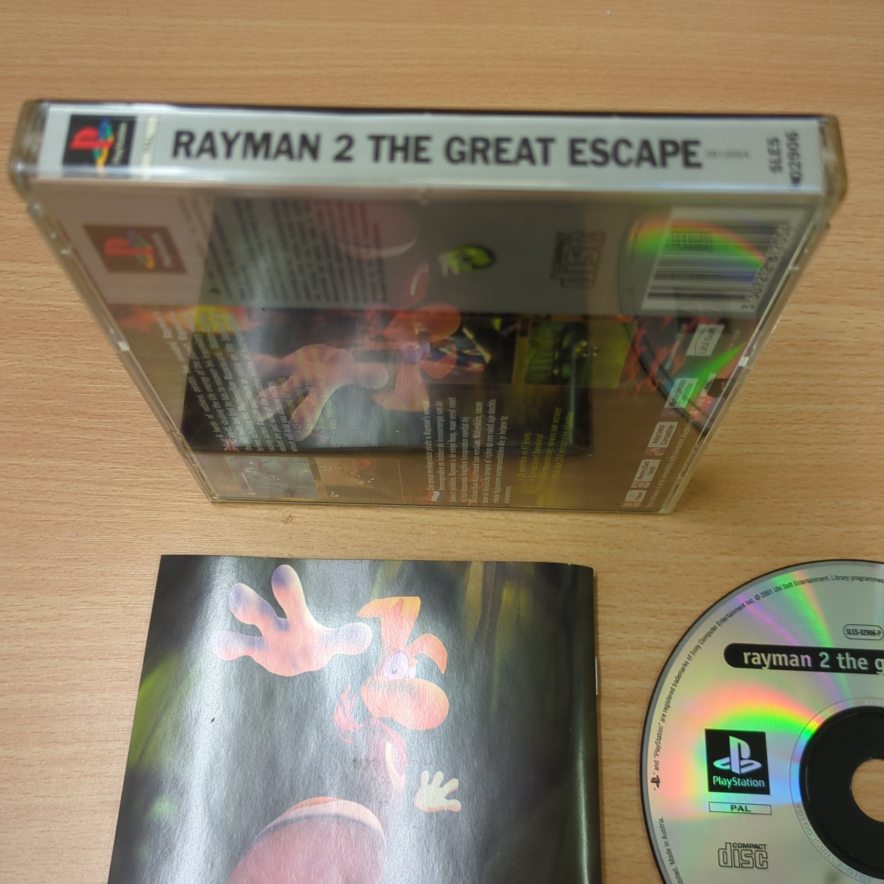 Rayman 2: The Great Escape Platinum Sony PS1 game
