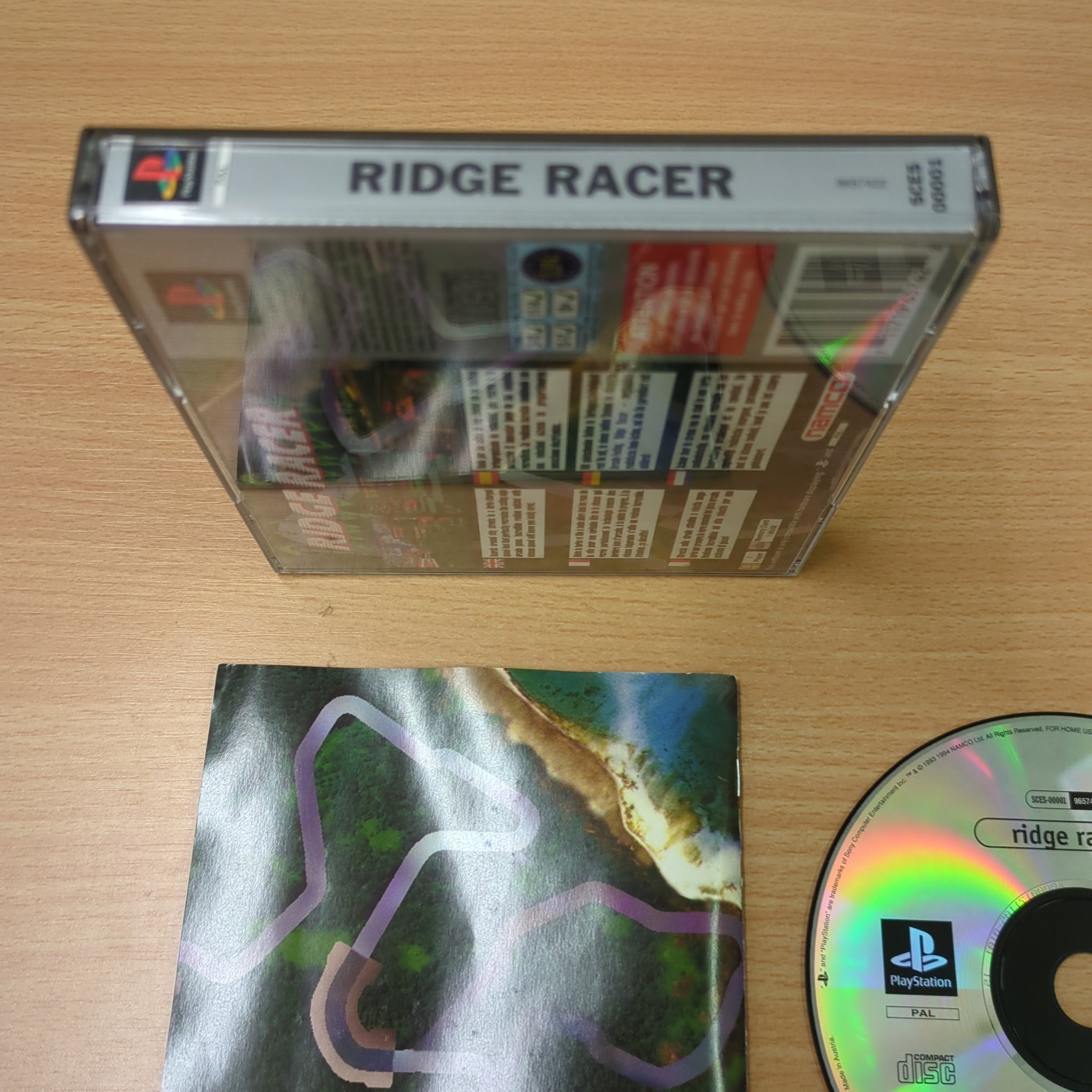 Ridge Racer Ps1 Ridge Racer Platinum Sony PS1 game – retro game store uk - 8BitBeyond.com
