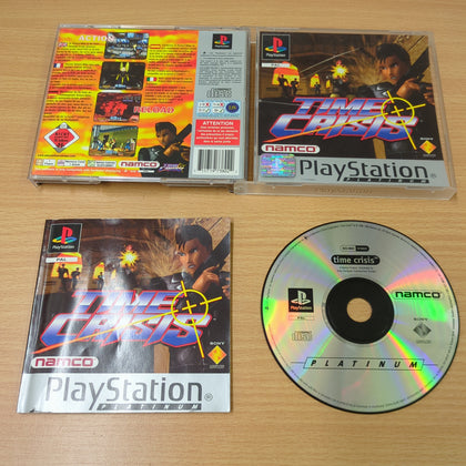 Time Crisis Platinum Sony PS1 game