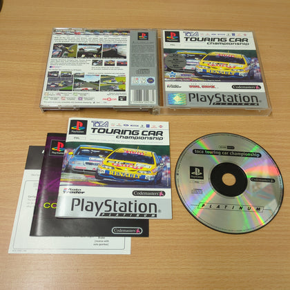 TOCA Touring Car Championship Platinum Sony PS1 game
