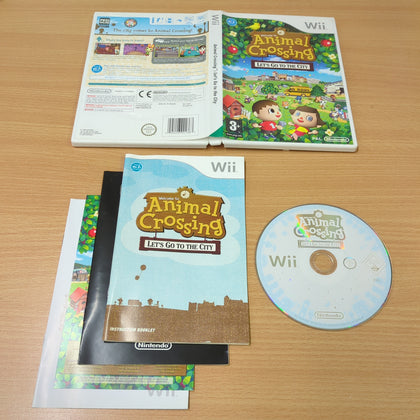 Animal Crossing: Let's Go To The City Nintendo Wii game