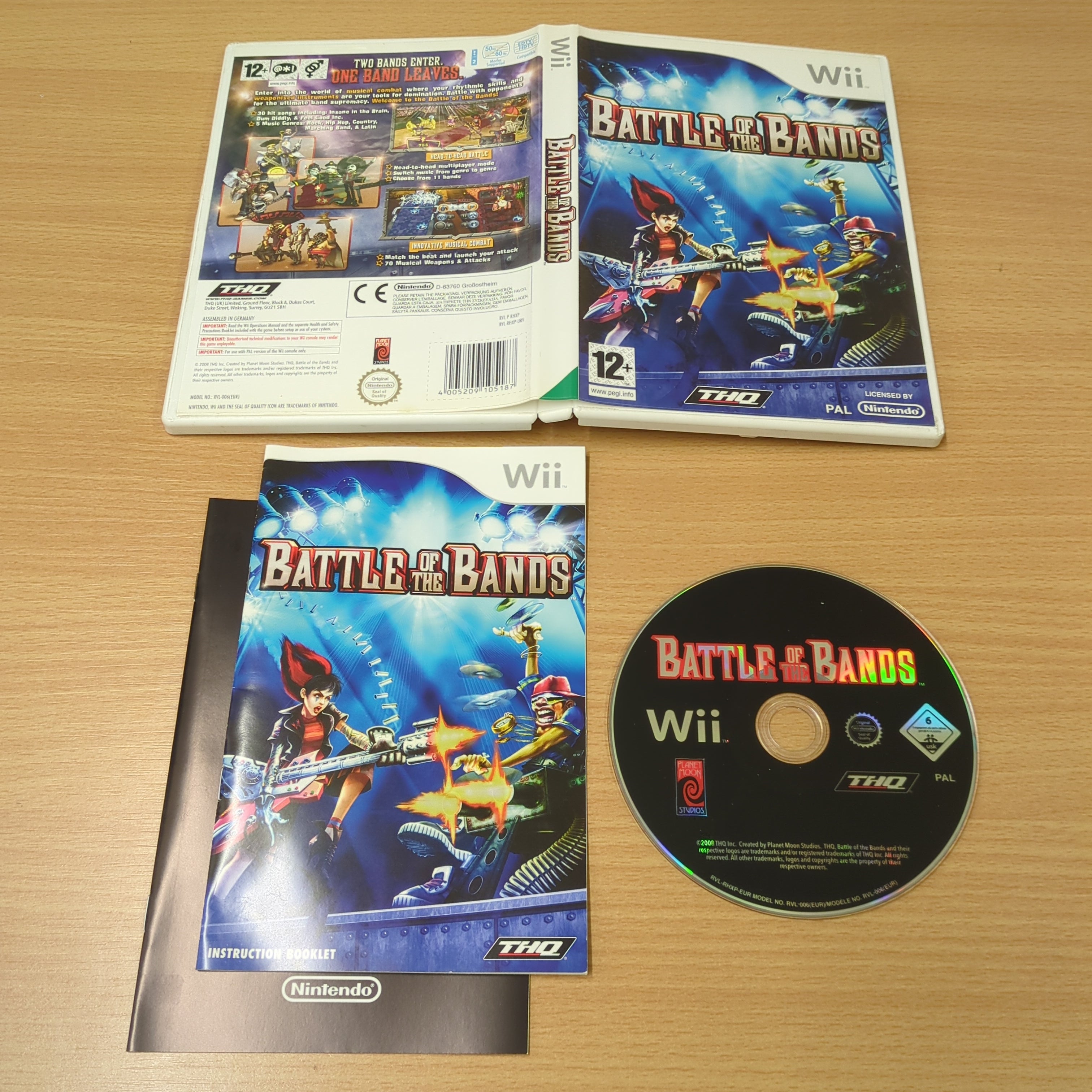 Battle of the Bands Nintendo Wii game