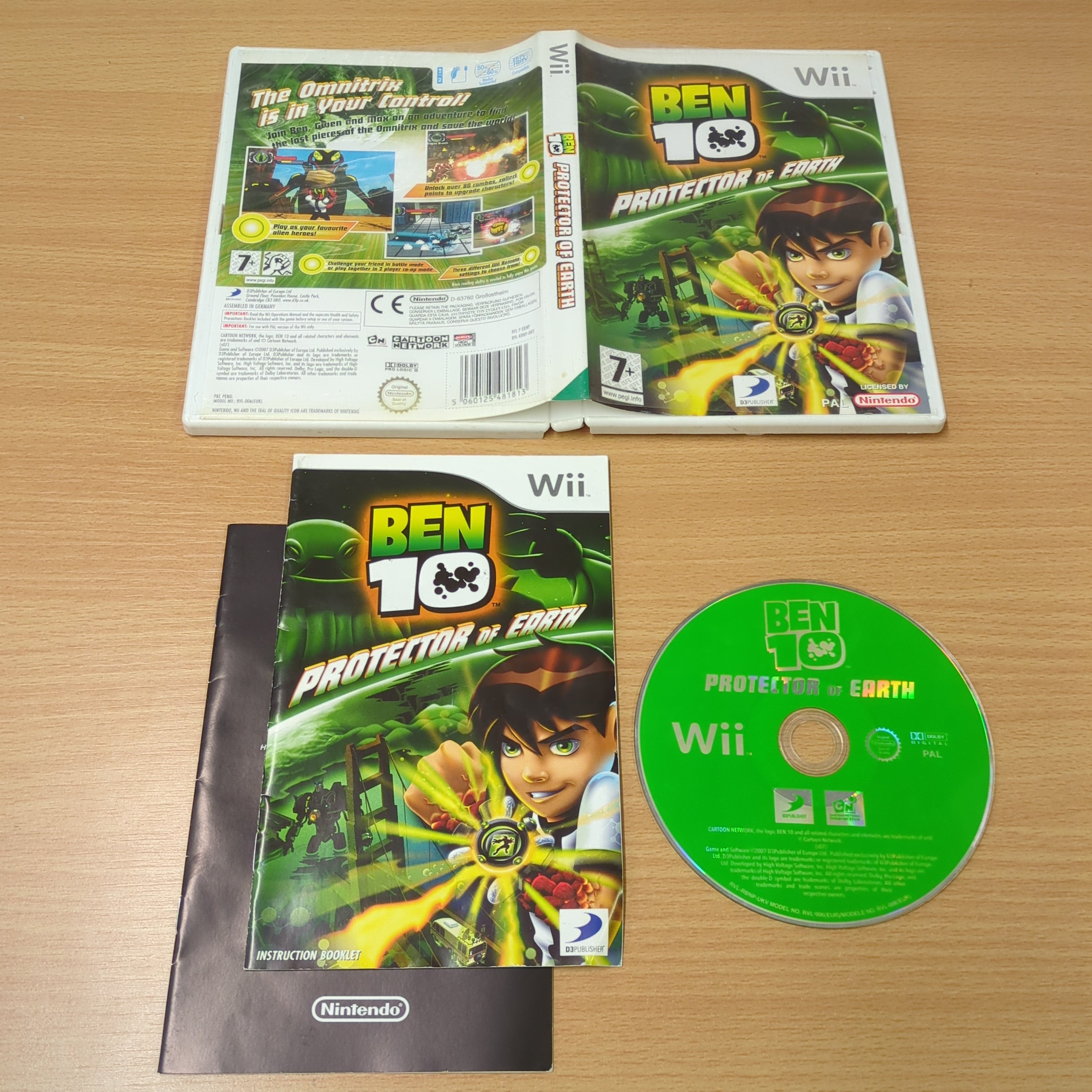 Ben 10: Protector of Earth Nintendo Wii game