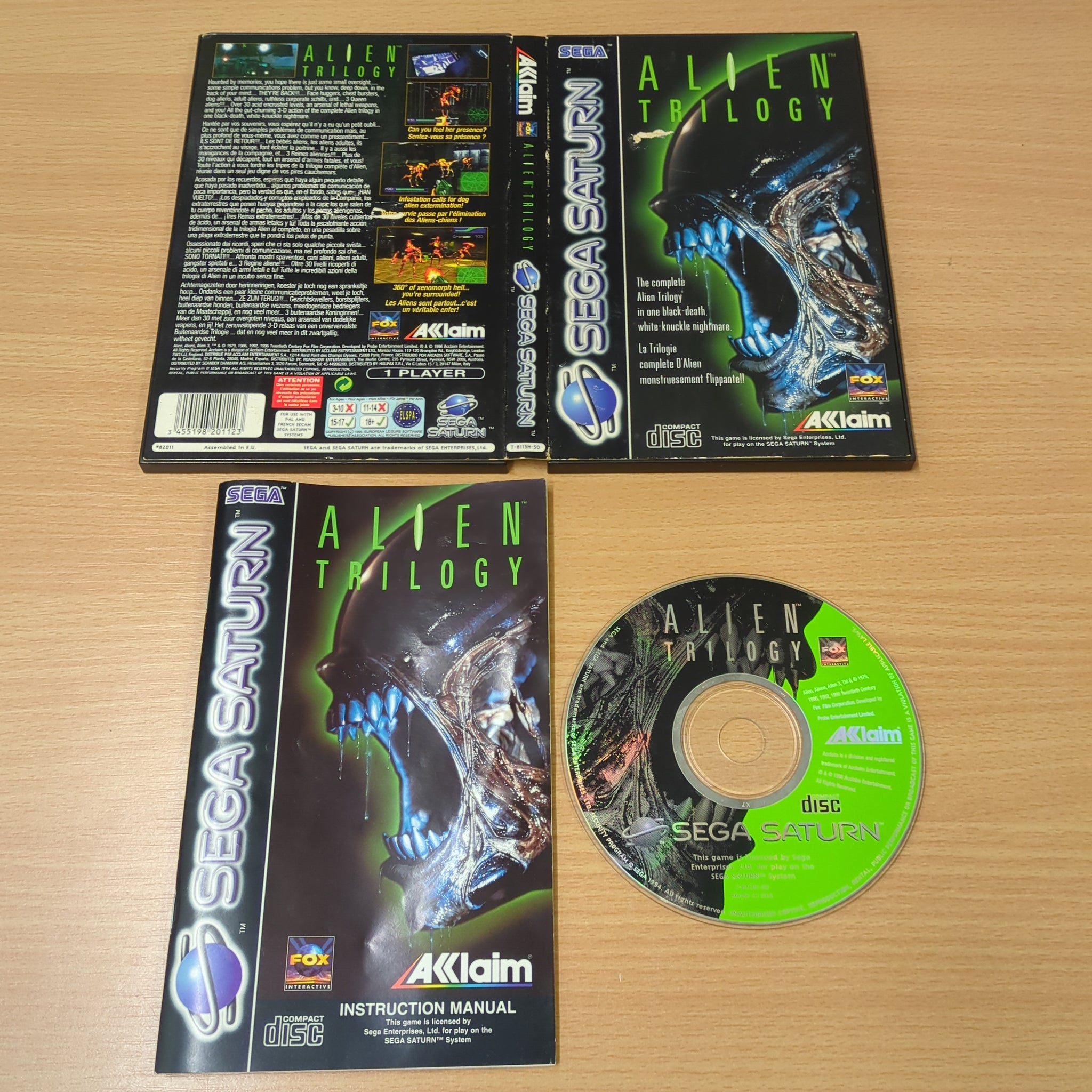 Alien Trilogy Ps2