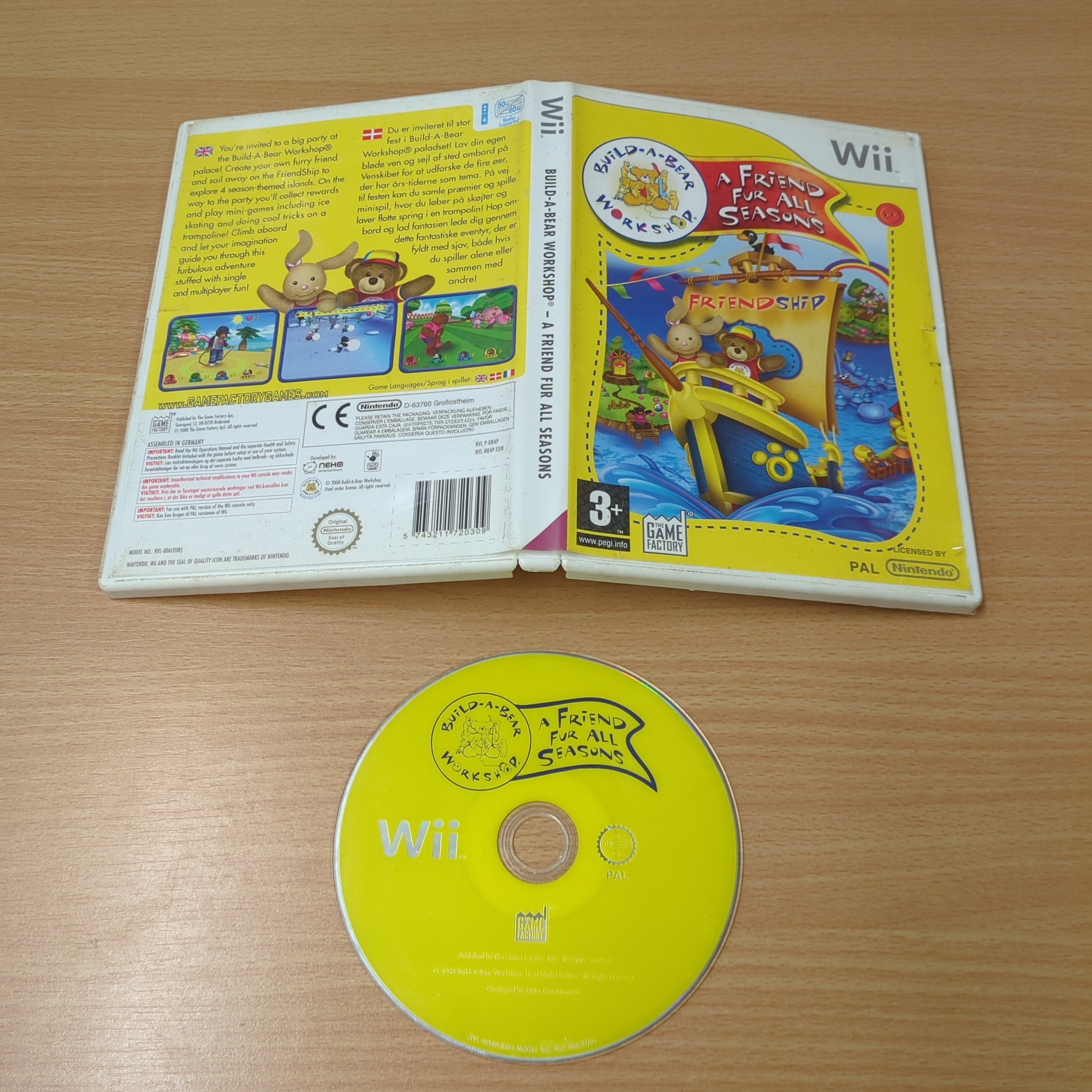 Build-A-Bear Workshop: A Friend Fur All Seasons Nintendo Wii game