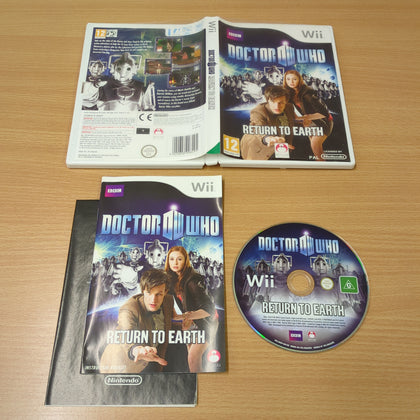Doctor Who: Return to Earth Nintendo Wii game