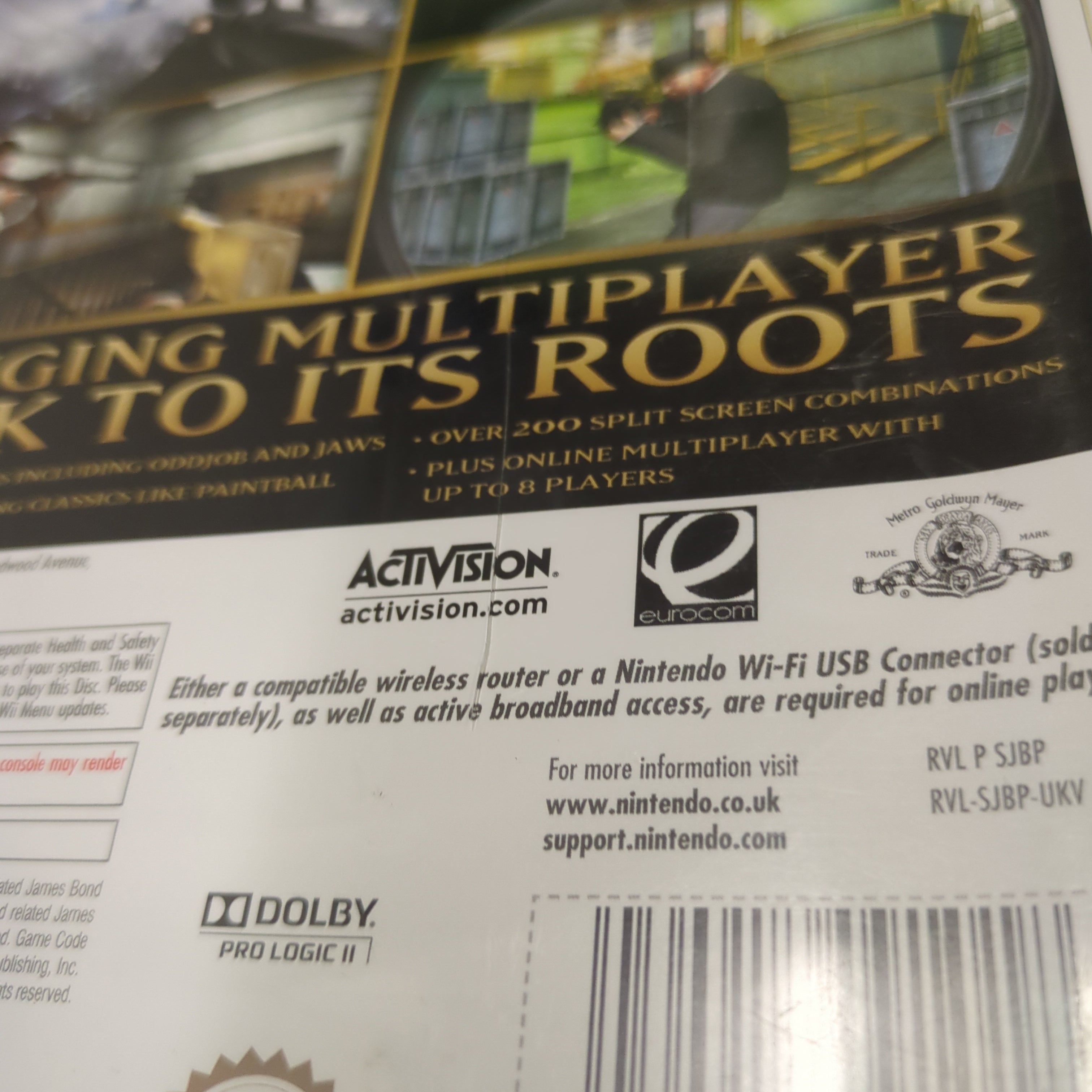 GoldenEye 007 Nintendo Wii game