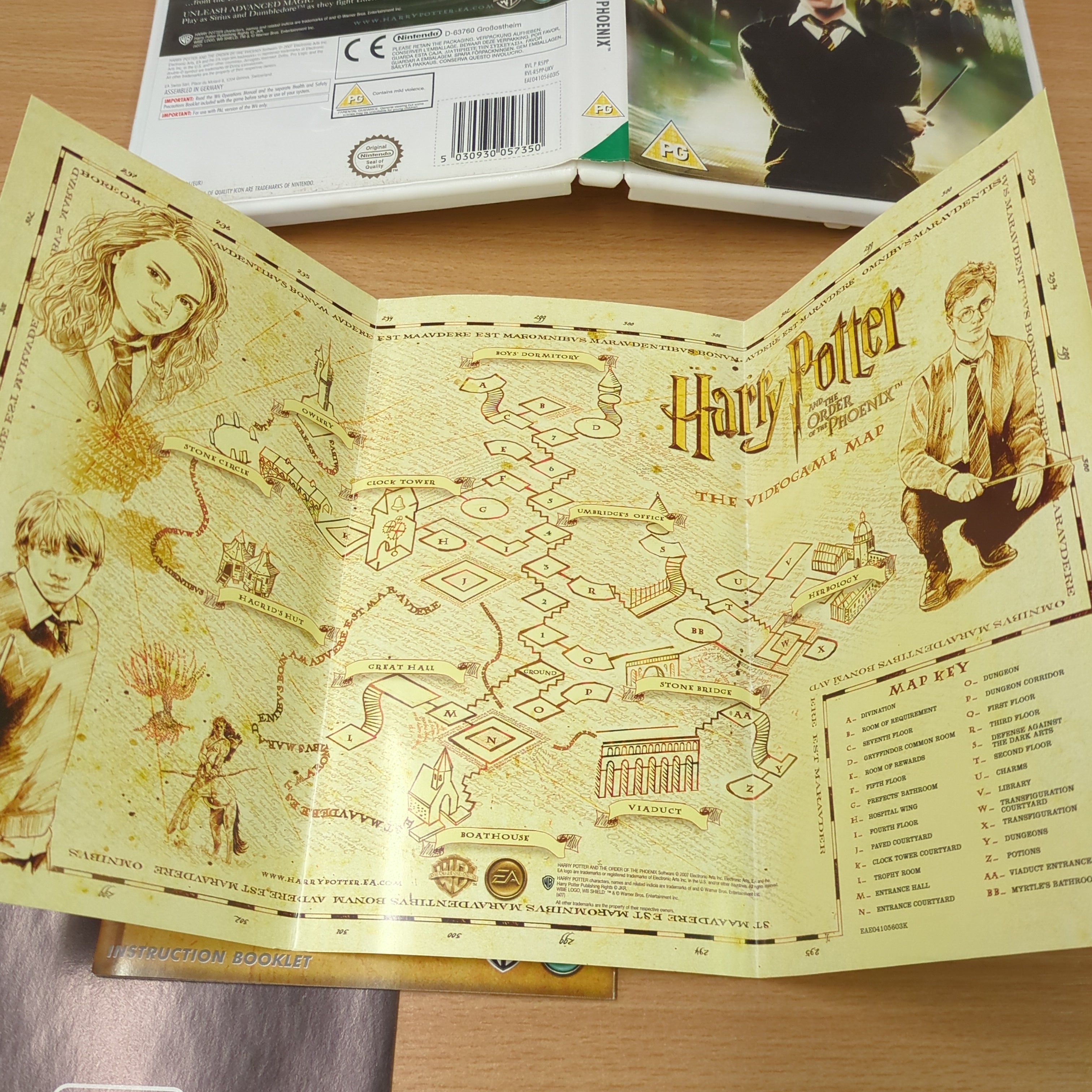 Harry Potter And The Order Of The Phoenix Nintendo Wii game