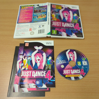 Just Dance 4 Special Edition (Lenticular Cover) Nintendo Wii game