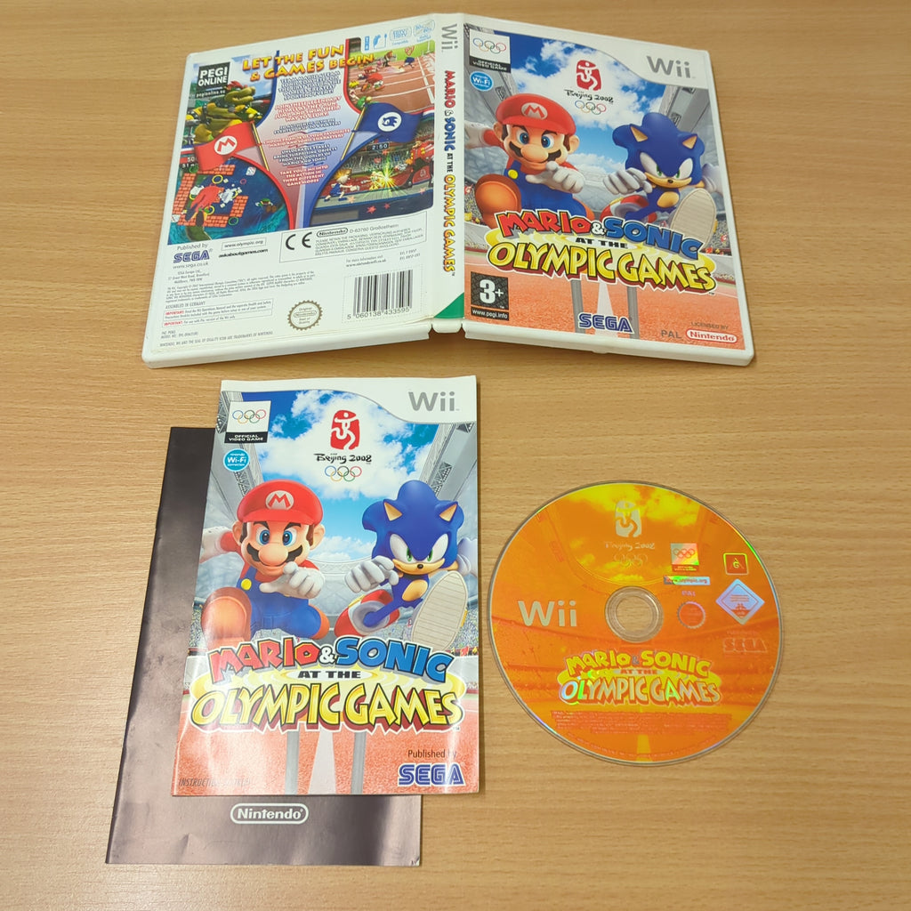 Mario And Sonic At The Olympic Games Nintendo Wii Mario Sonic At