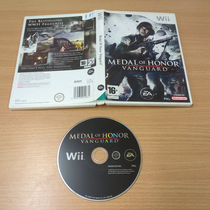 Medal of Honor Vanguard Nintendo Wii game