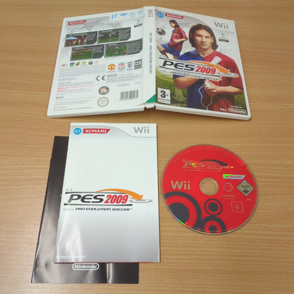 PES 2009 Pro Evolution Soccer Nintendo Wii game