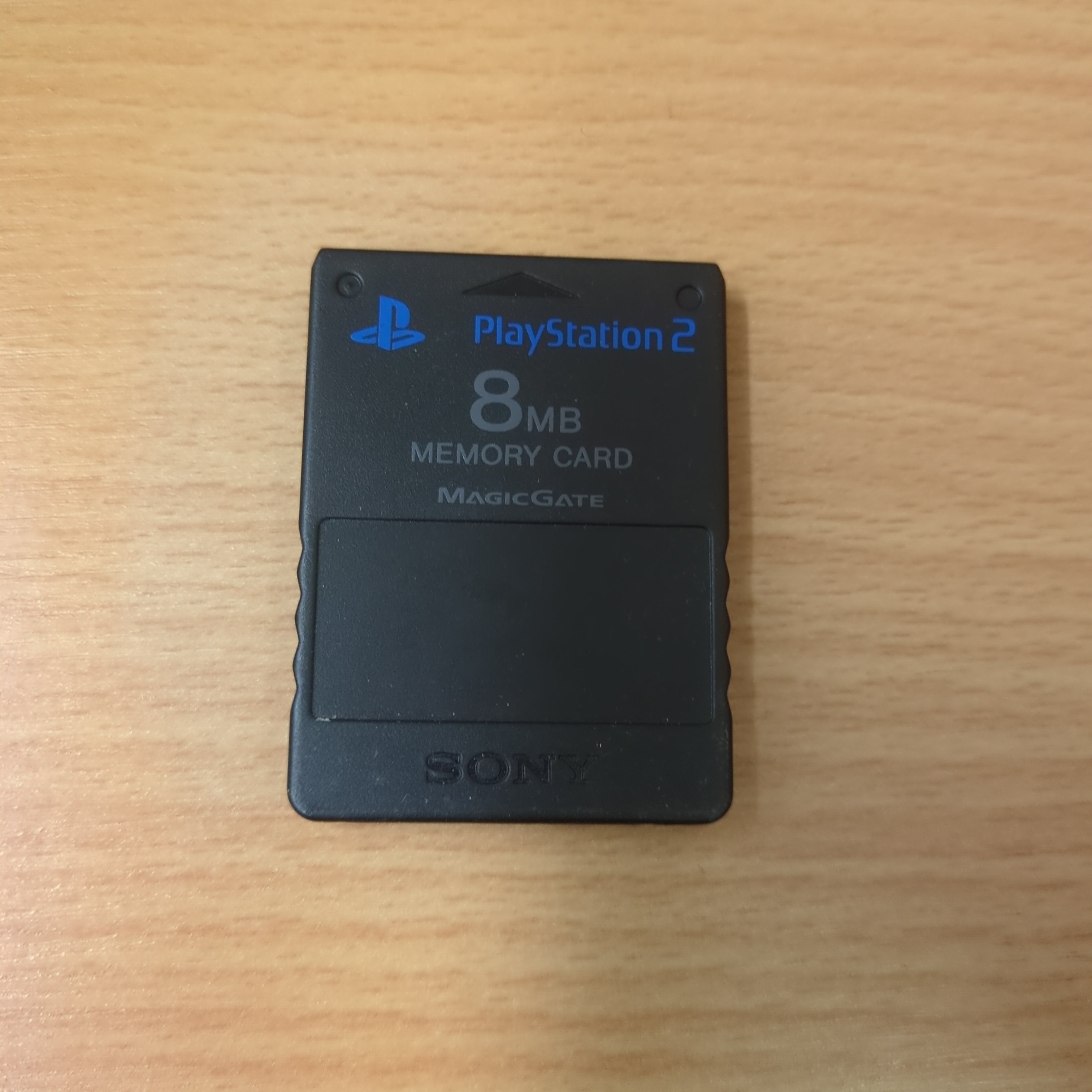 Official Playstation 8MB Memory Card (Black) Sony PS2