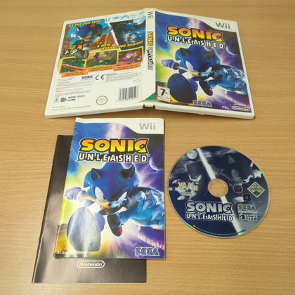 Sonic Unleashed Nintendo Wii game