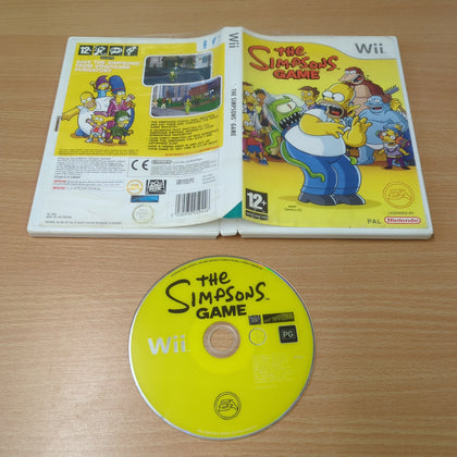 The Simpsons Game Nintendo Wii game